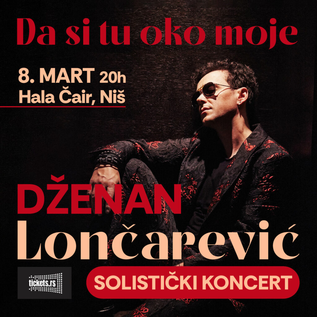 koncert Dženana Lončarevića u Nišu