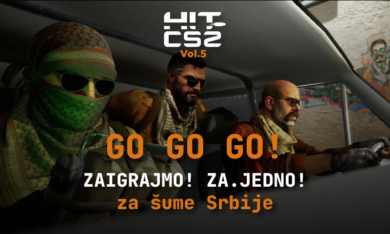 Humanitarni CS 2 turnir 2024 za šume Srbije