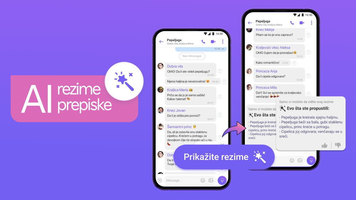 Rakuten Viber predstavlja rezime prepiske
