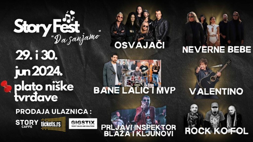 Story fest na platou niške Tvrđave