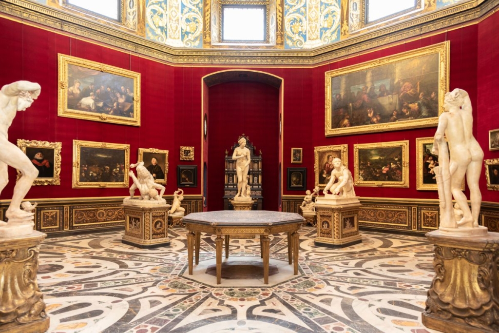 Galeriju Uffizi 