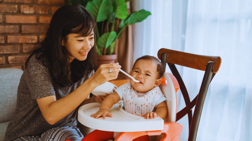 feeding babies