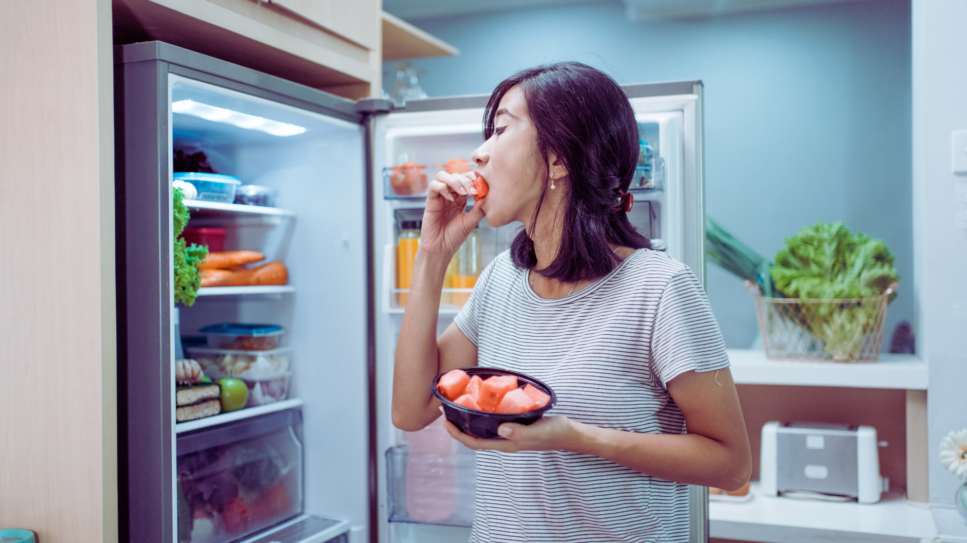 food from the refrigerator