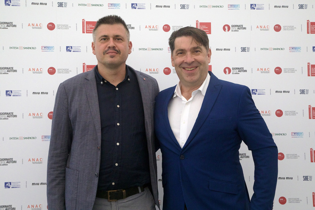 Srpski producenti filma Stefan Mladenović i Miroslav Mogorović, foto Alina Lugmanova