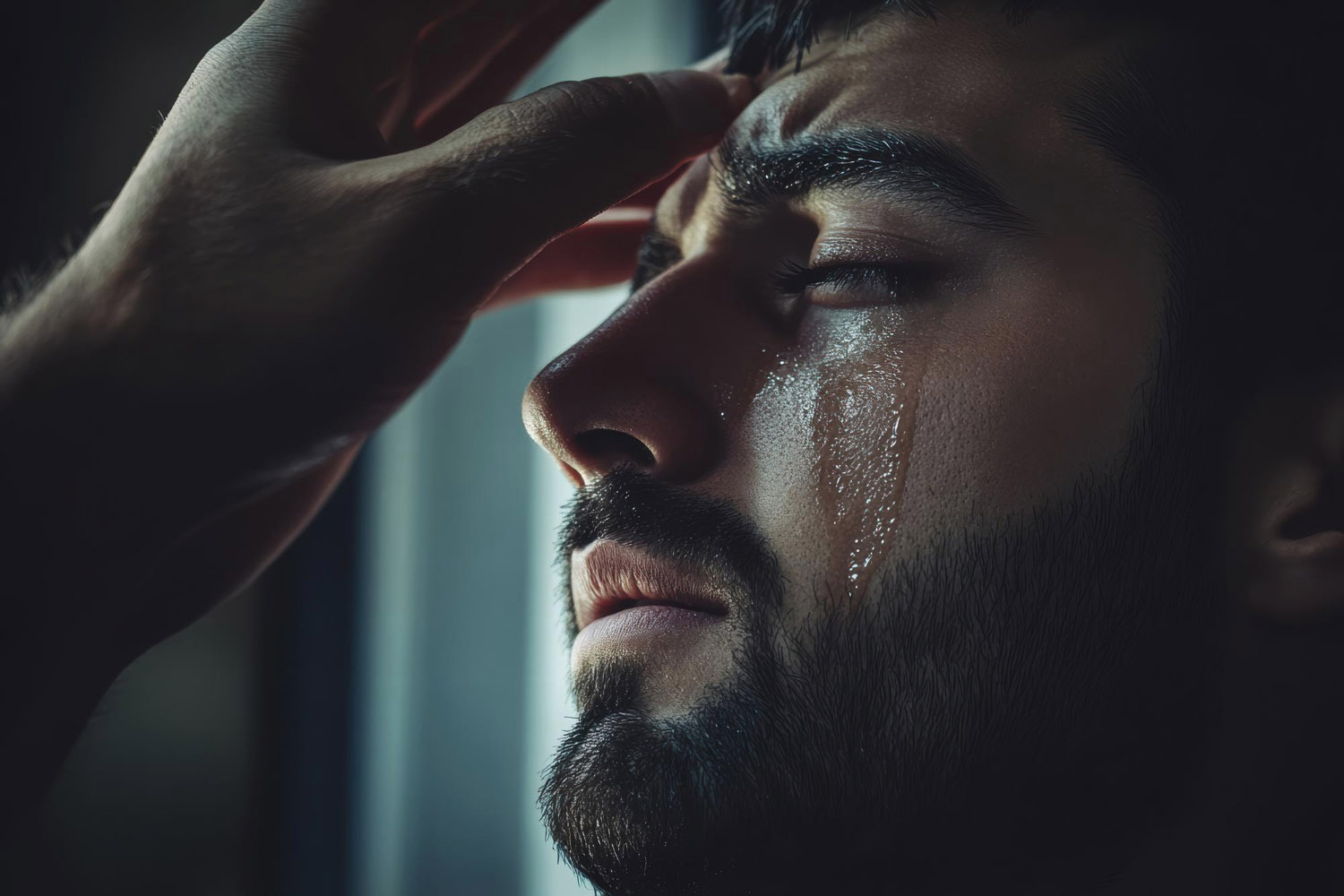 muškarci i plakanje