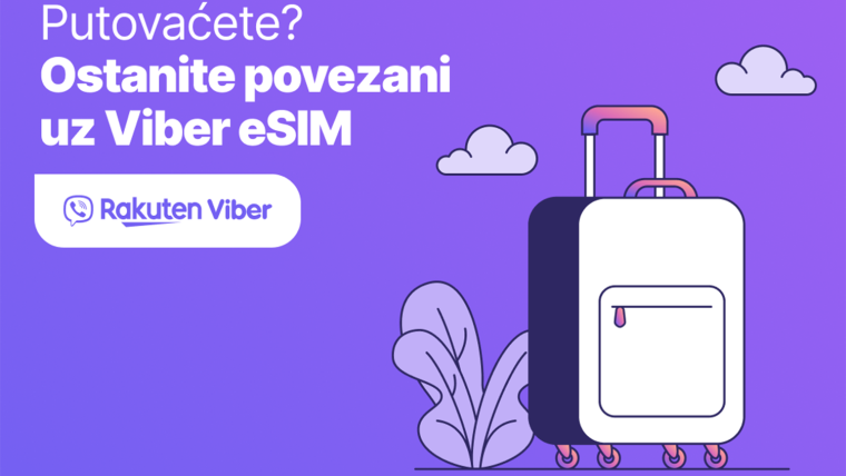 eSIM uslugu za putovanja
