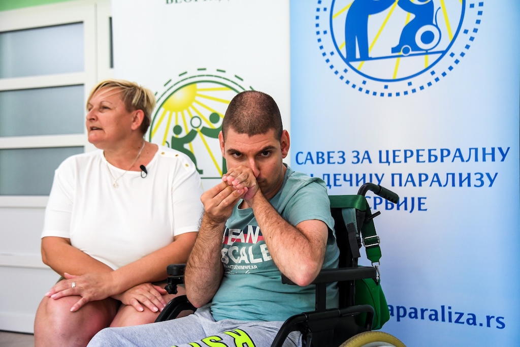 osoba sa cerebralnom paralizom