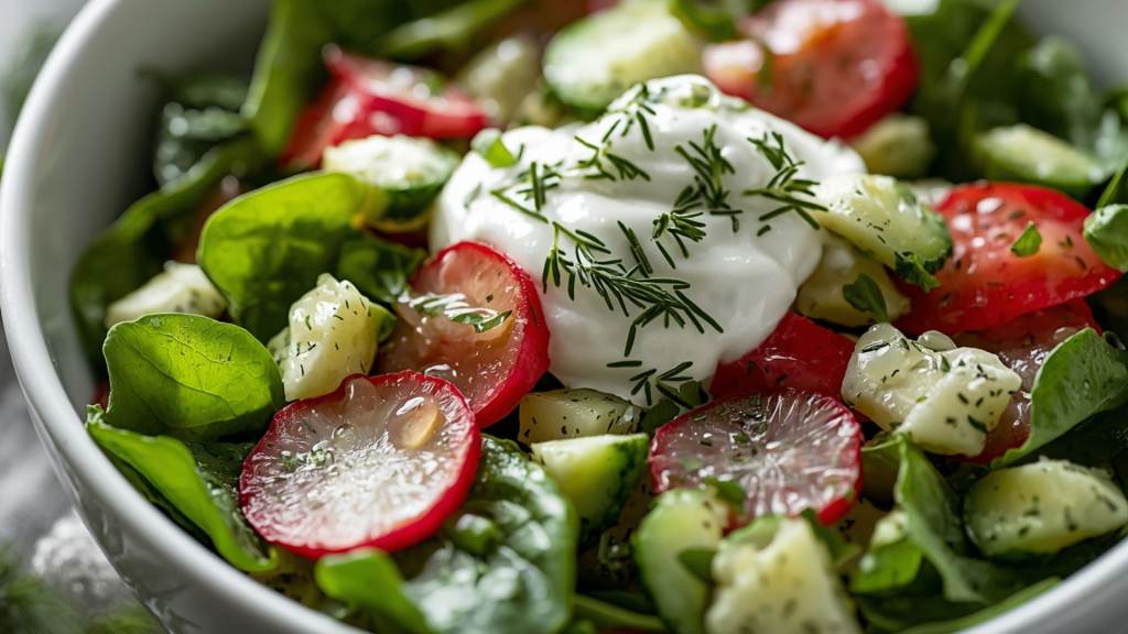 osvežavajuća prolećna salata