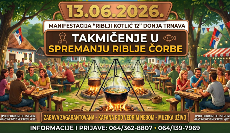 riblji kotlić u Donjoj Trnavi