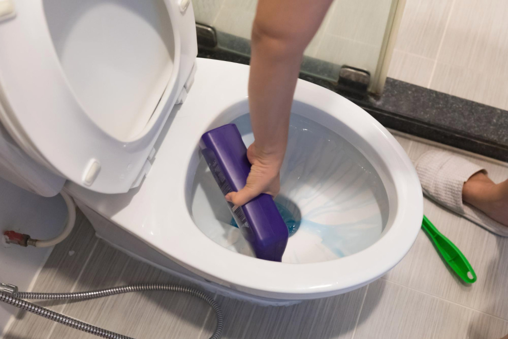Otpušavanje wc šolje bez gume