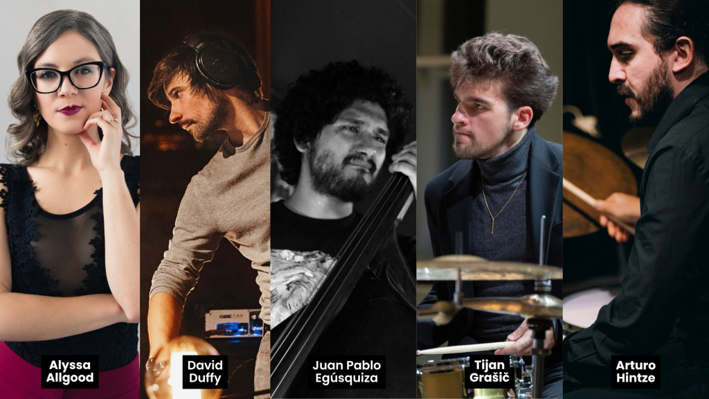 Alyssa Allgood, David Duffy, Juan P. Egúsquiza, Tijan Grašič i Arturo Hintze