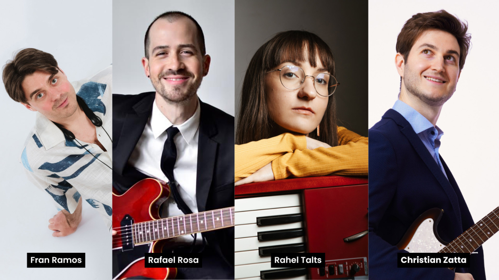 Fran Ramos, Rafael Ramos, Rahel Talts i Christian Zatta
