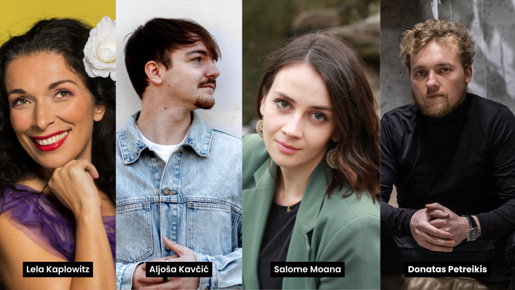 Lela Kaplowitz, Aljoša Kavčić, Salome Moana i Donatas Petreikis