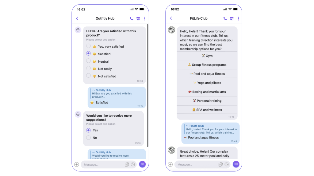 Novi format Brzih odgovora Viber