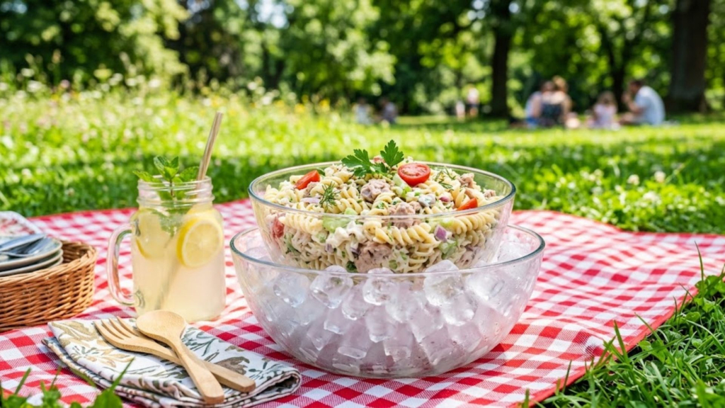 kremasta salata od tune i testenine