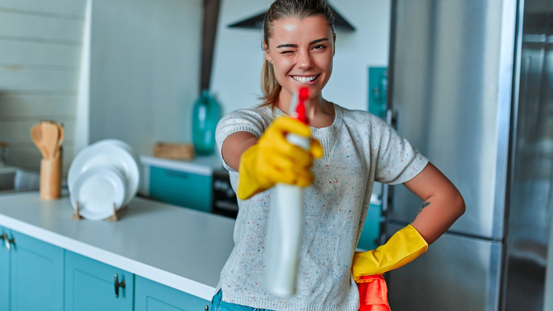 quick house cleaning